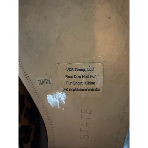 1.STATE Women's Leopard Print Flat Mule Slip-On Size 7.5 - Picture 7 of 13